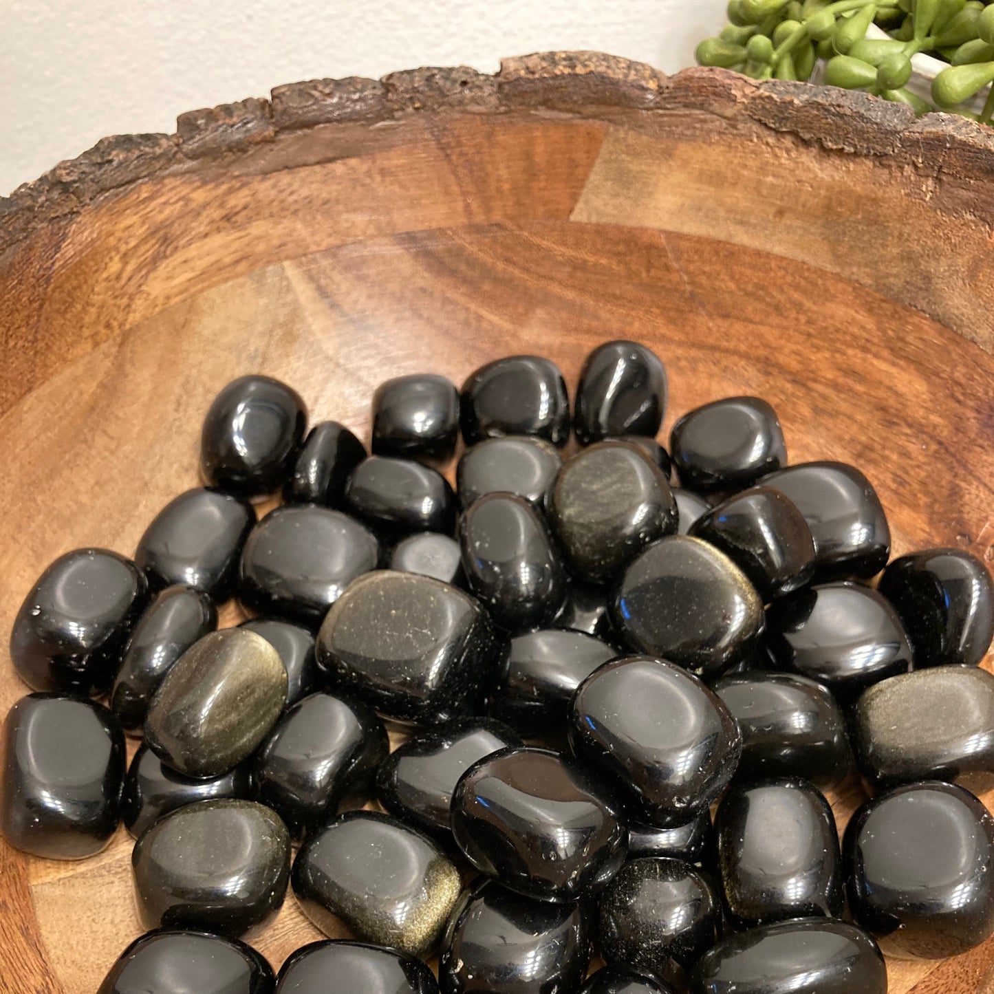 Golden Obsidian Tumble