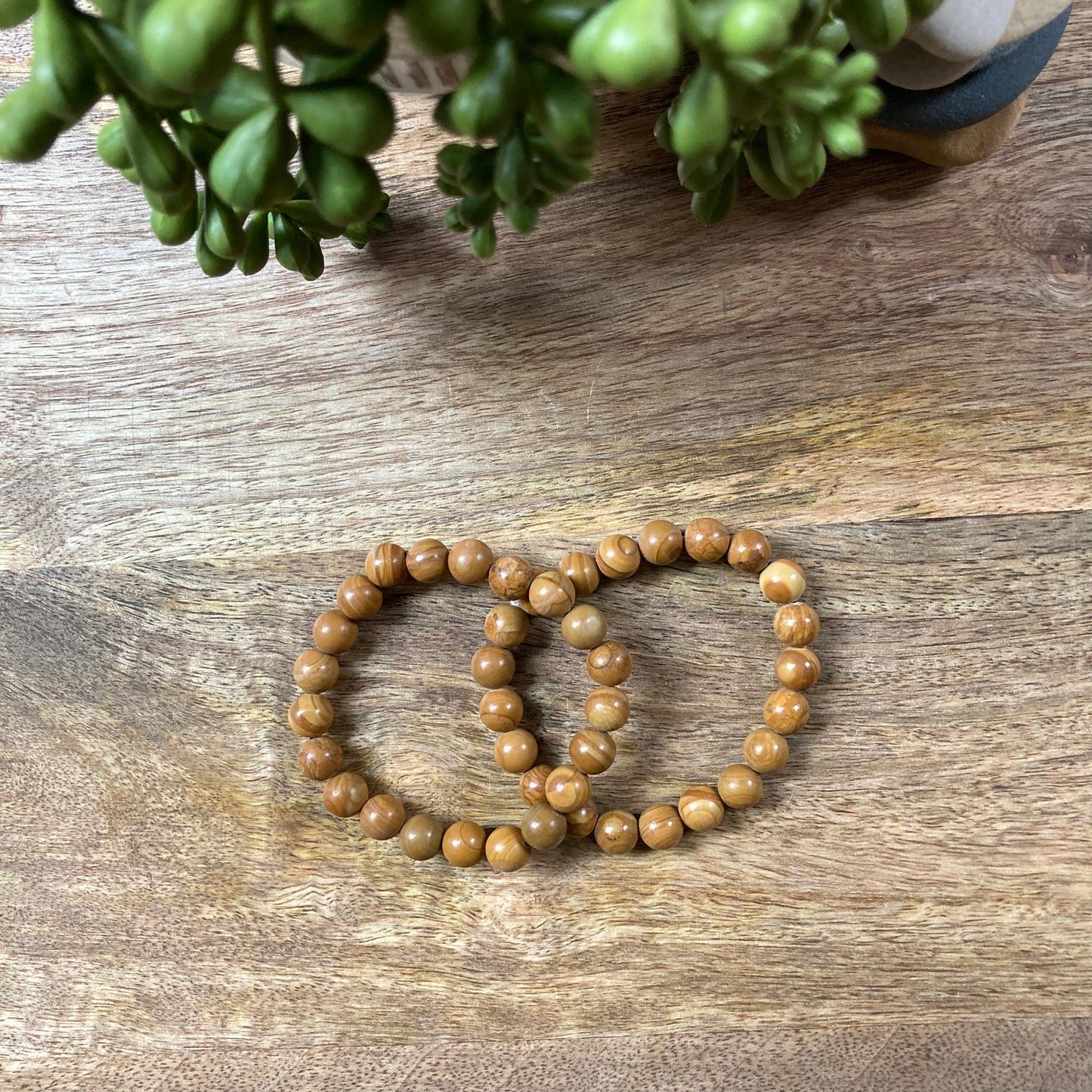 Woodland/line Jasper Bracelet