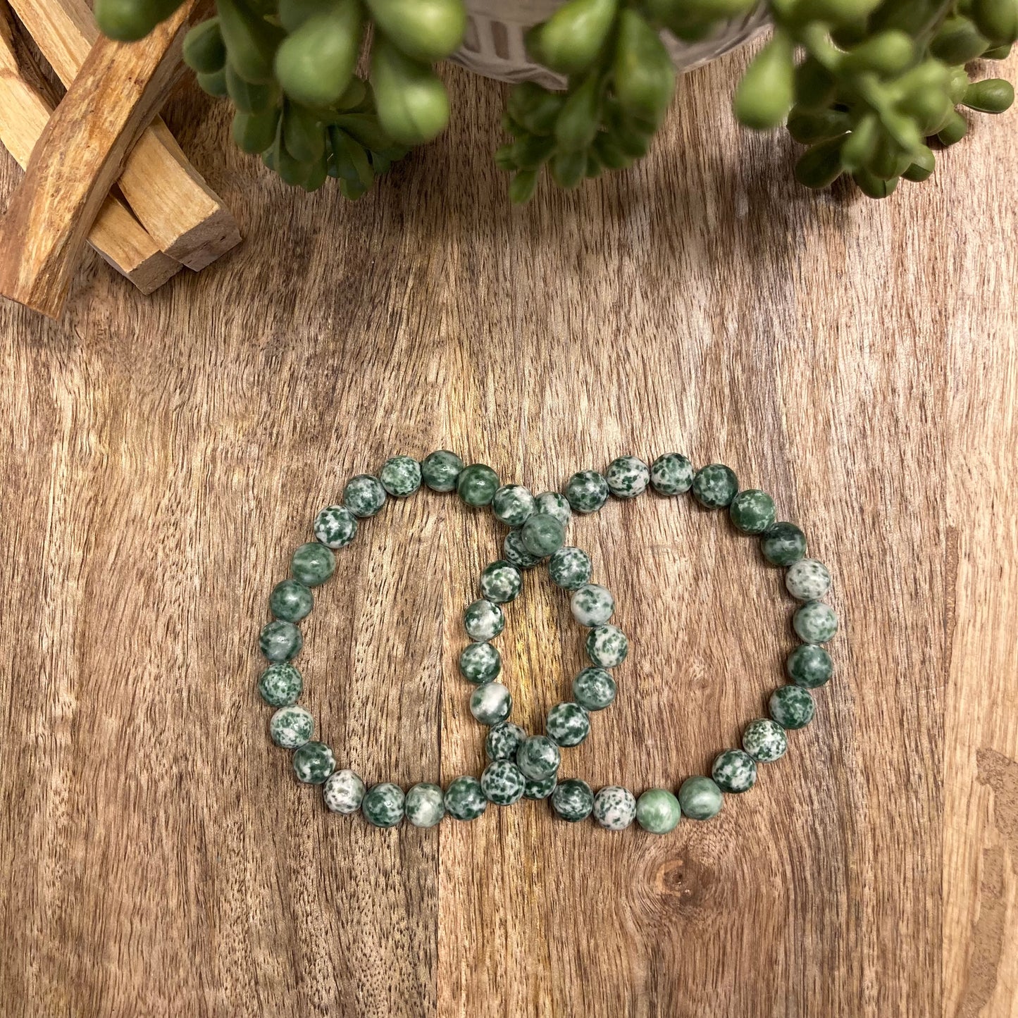 Tree Agate Bracelet