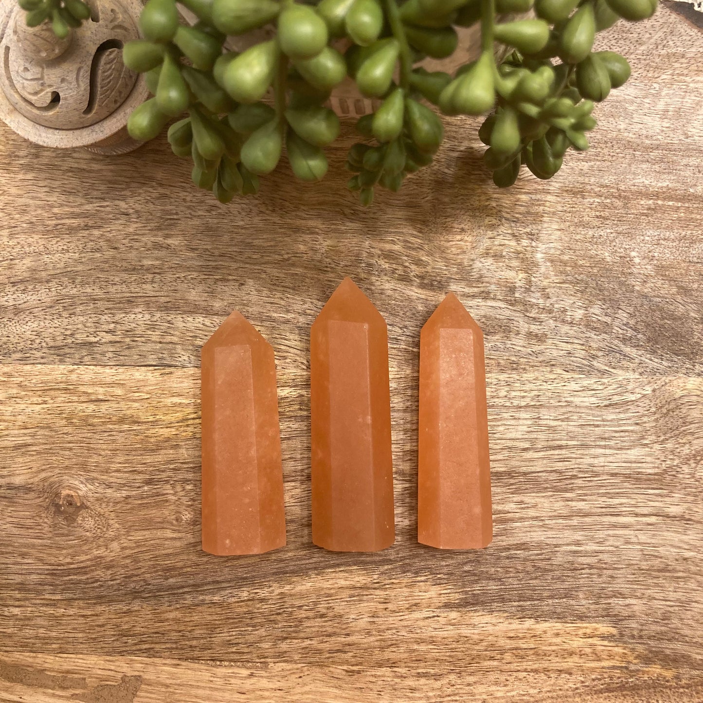 Peach Aventurine Tower