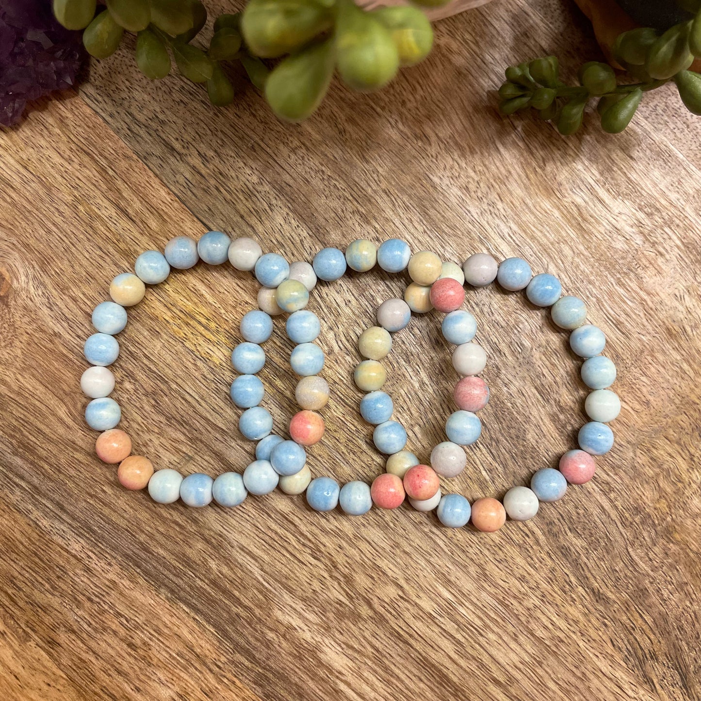 Rainbow Stone Bracelet