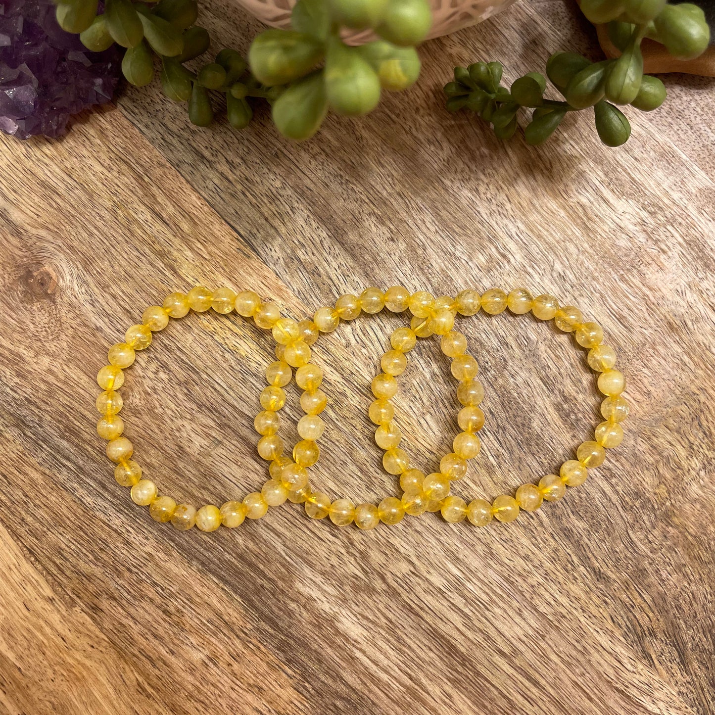 Yellow Quartz Bracelet
