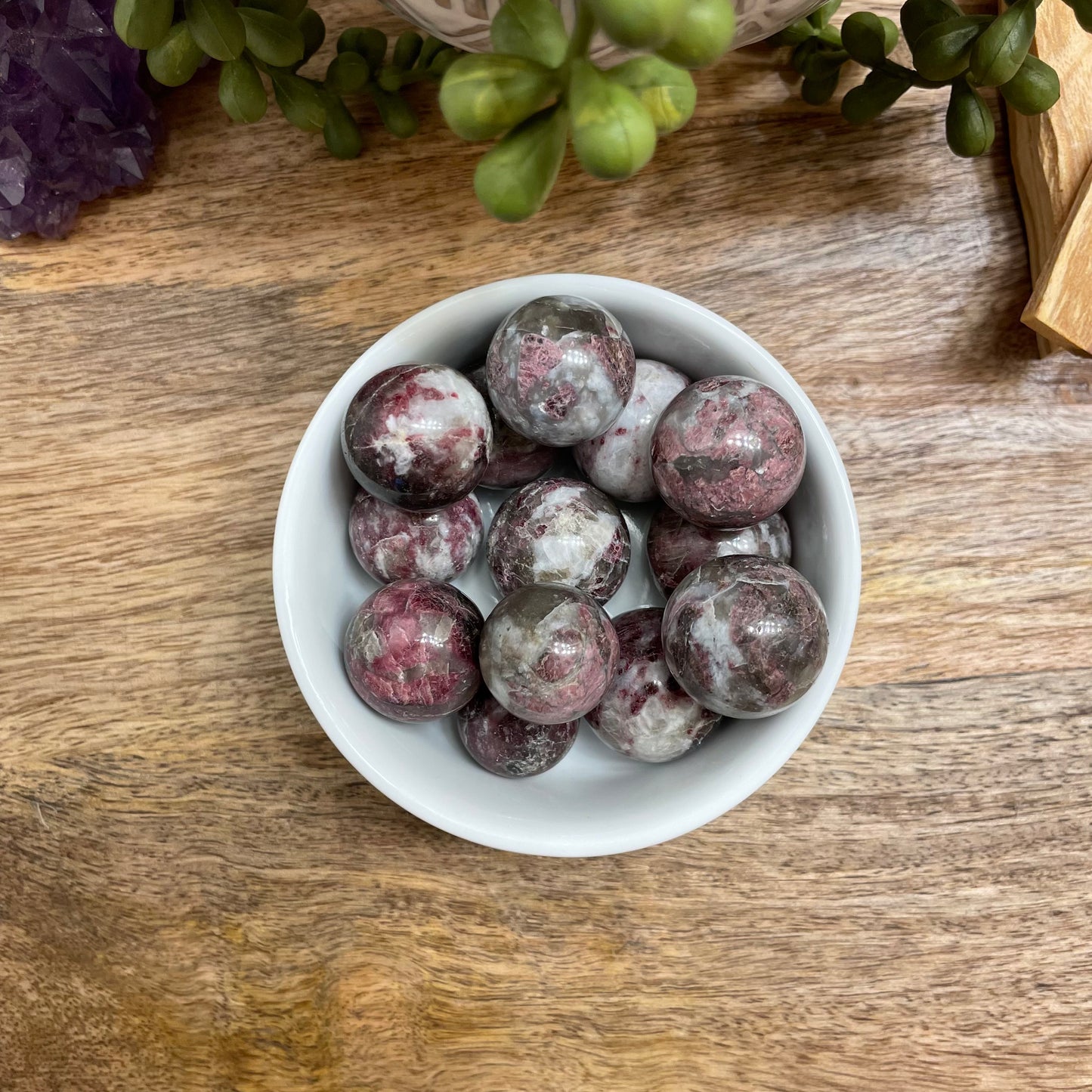 Pink Tourmaline Sphere