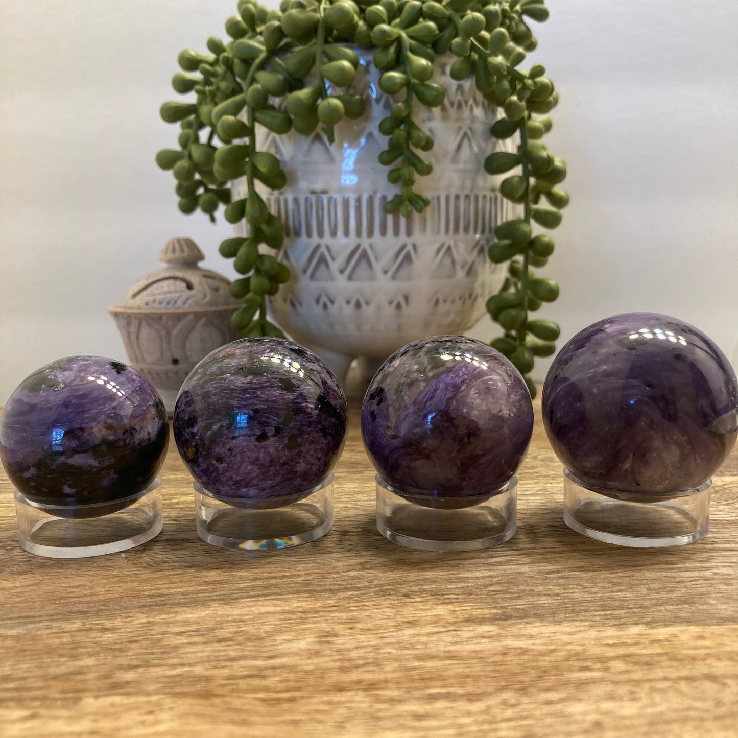 Charoite Sphere