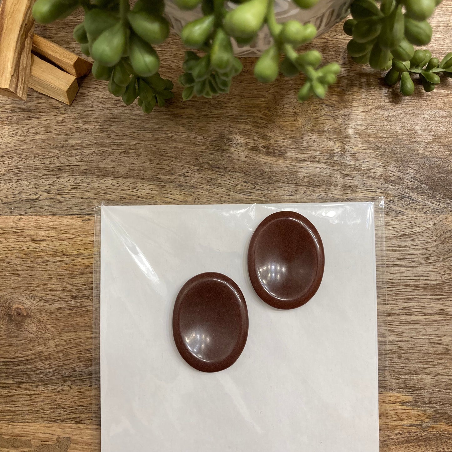 Strawberry Quartz Worry Stone