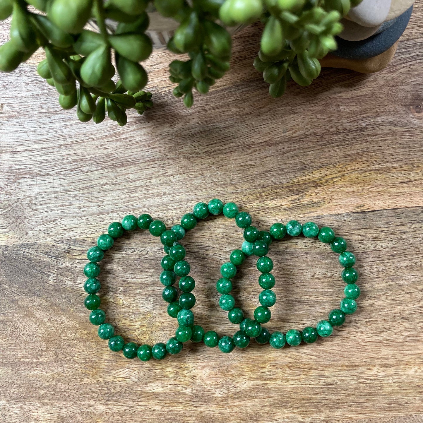 Green Chalcedony Bracelet