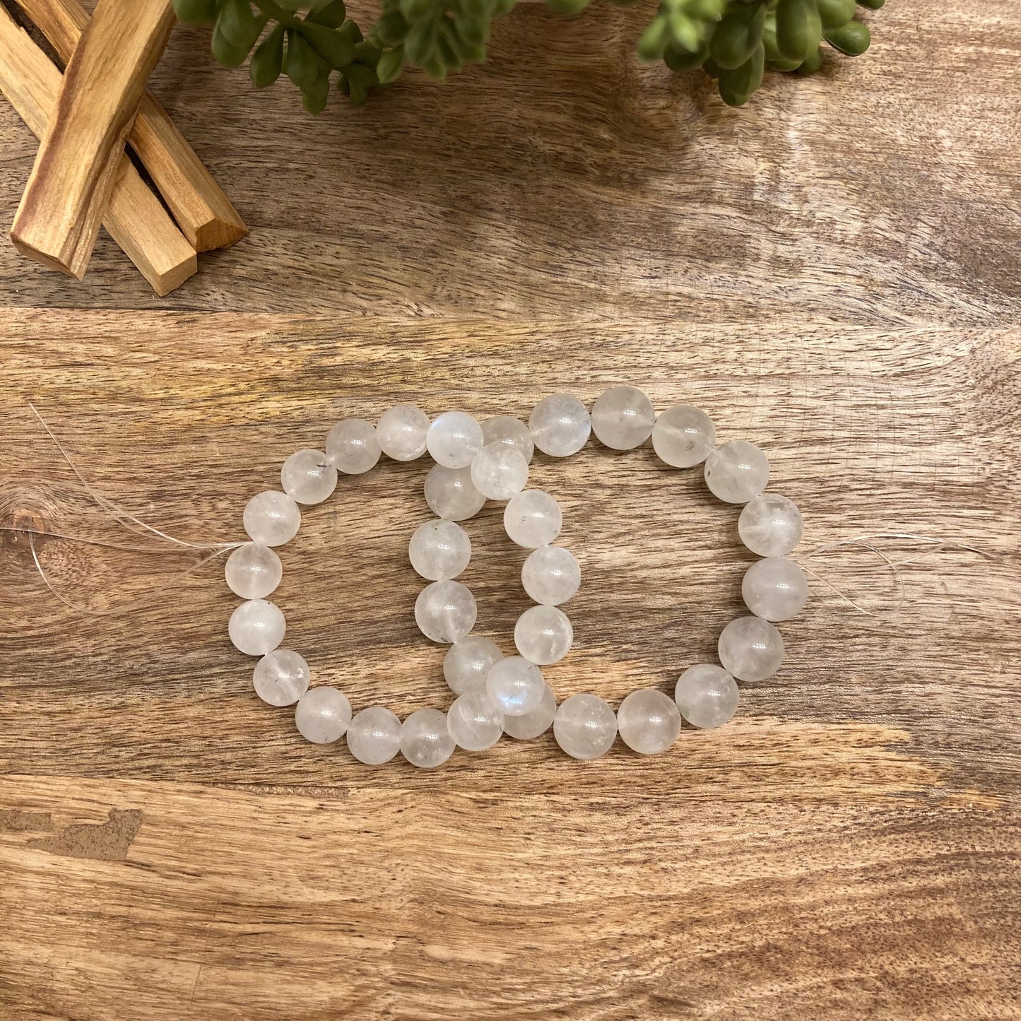 White Moonstone Bracelet