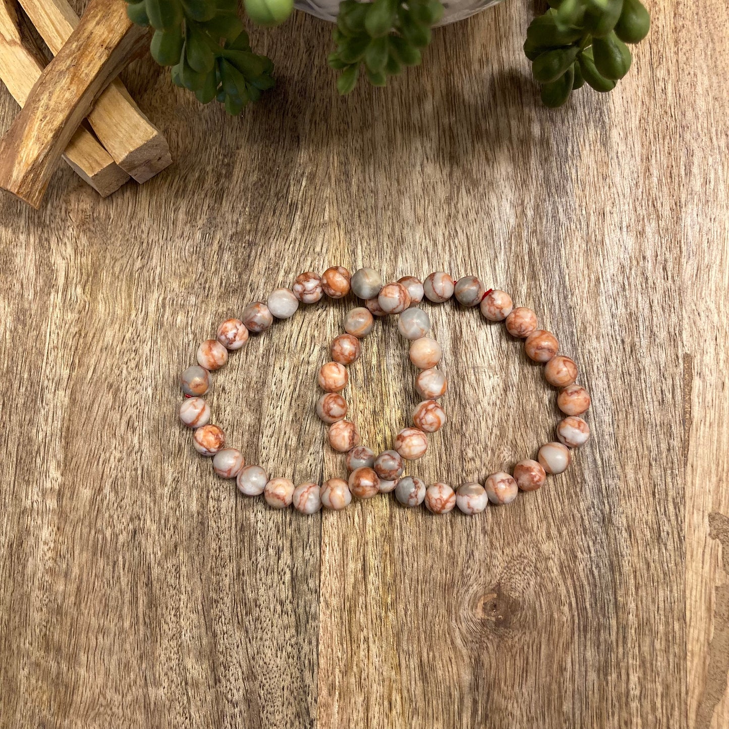 Red Vein Jasper Bracelet