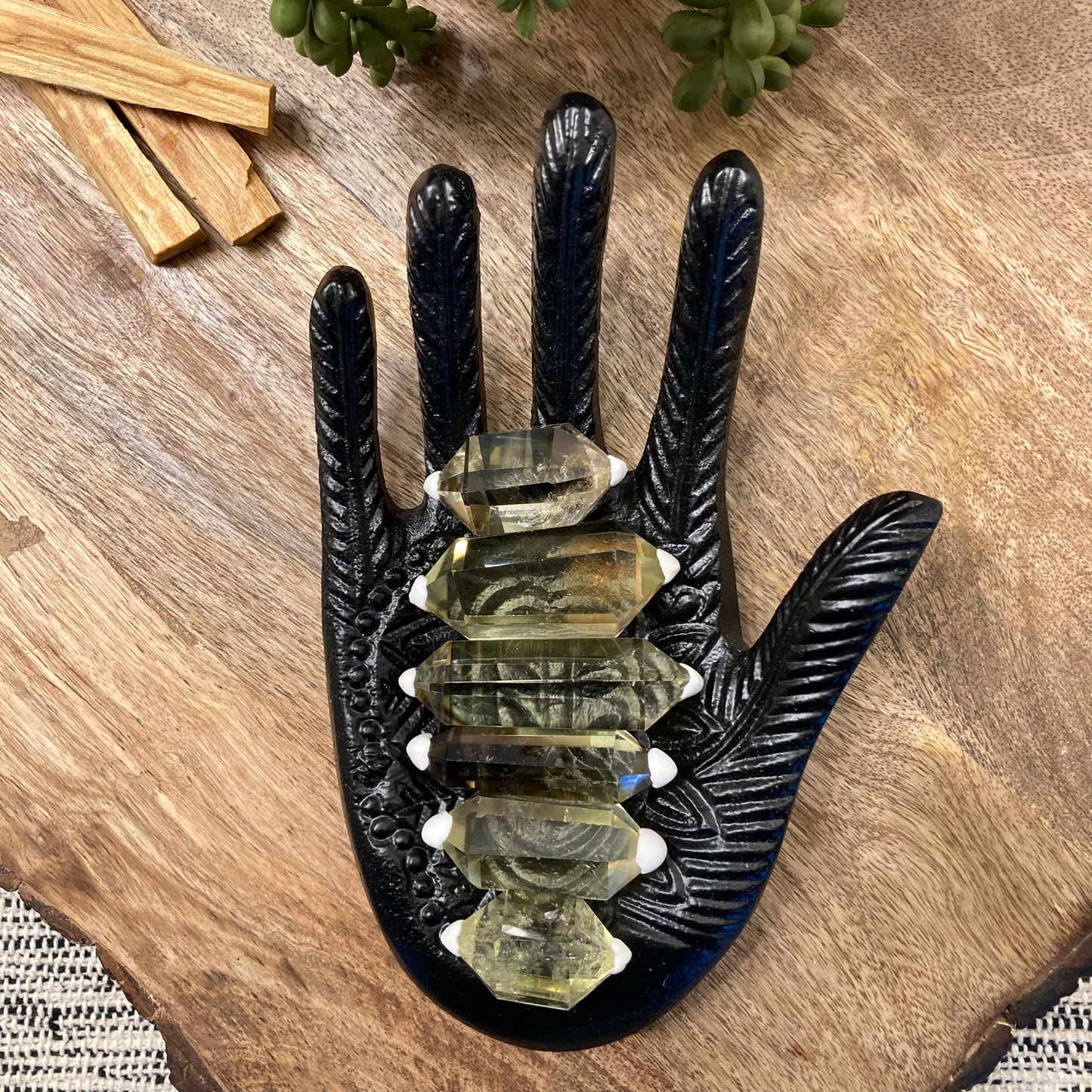 Citrine Double Point