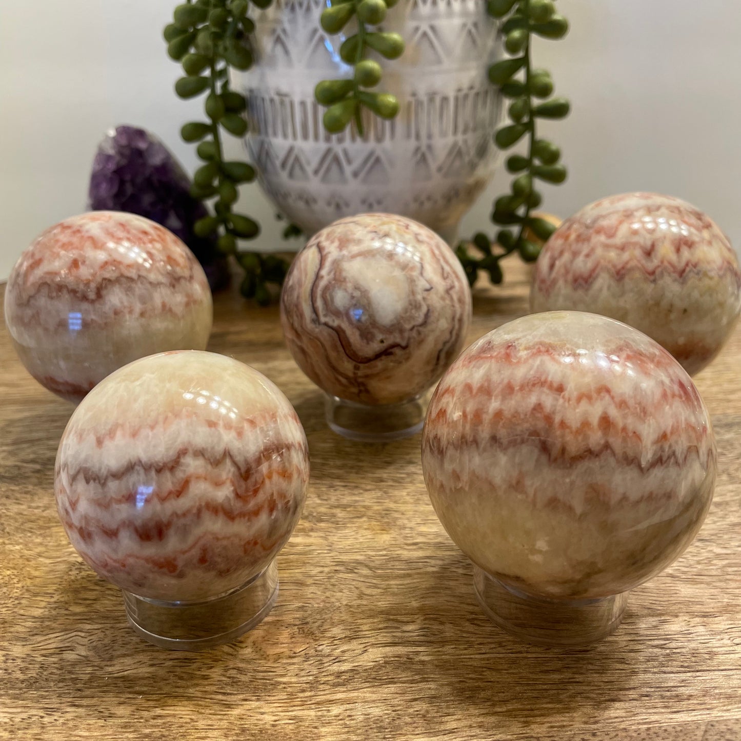 Pork Stone (Dali Jasper) Sphere