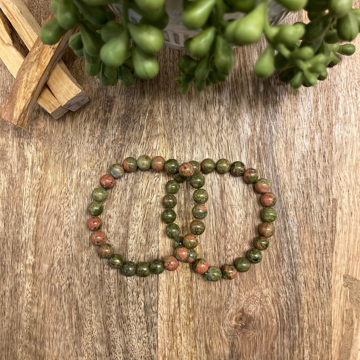 Unakite Bracelet