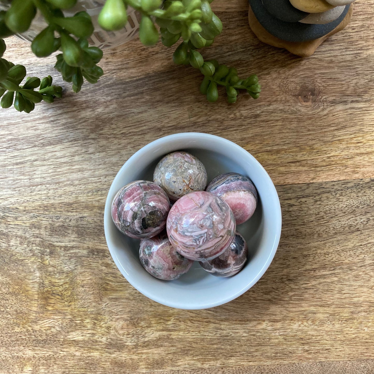 Rhodochrosite Sphere