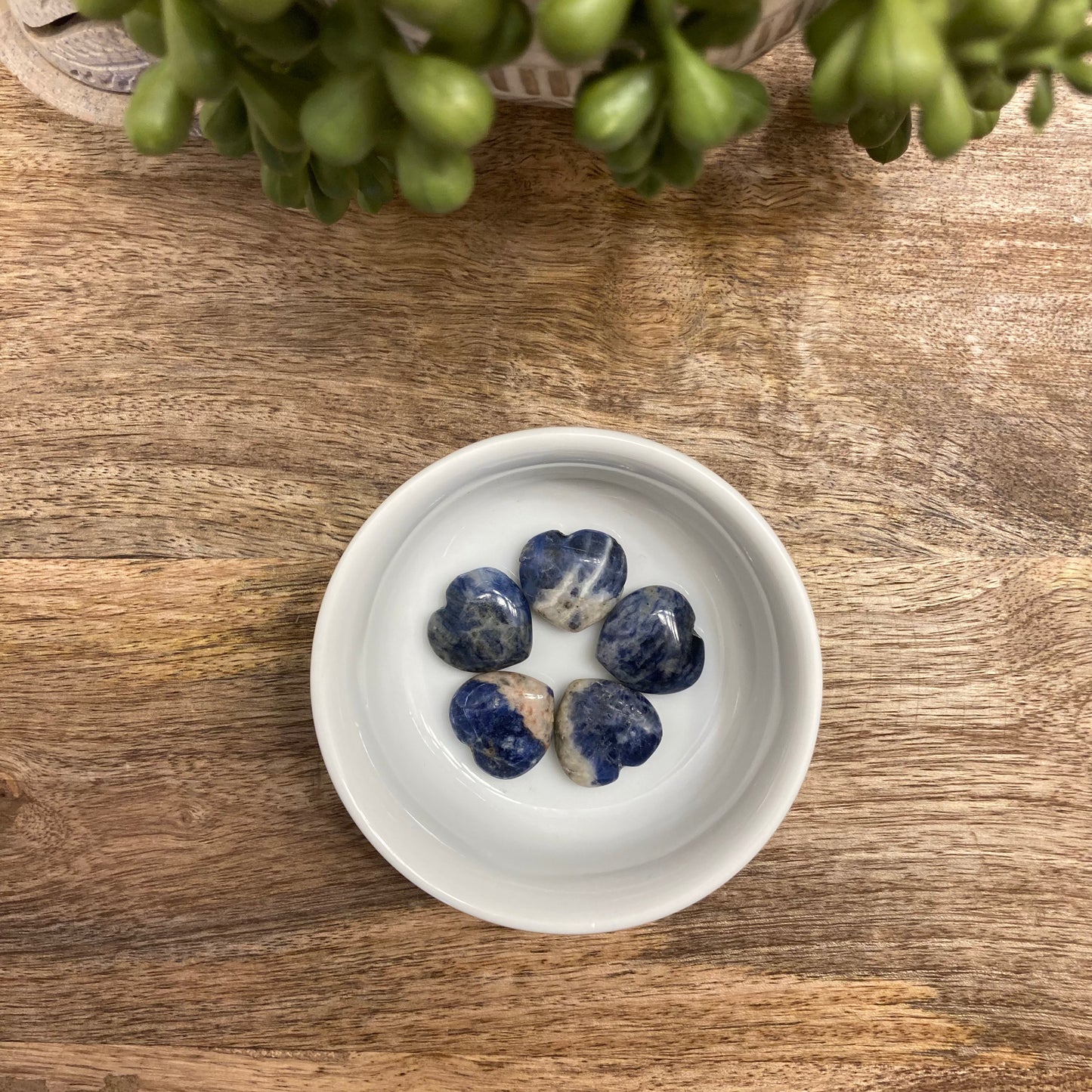 Sodalite Mini Heart Carving