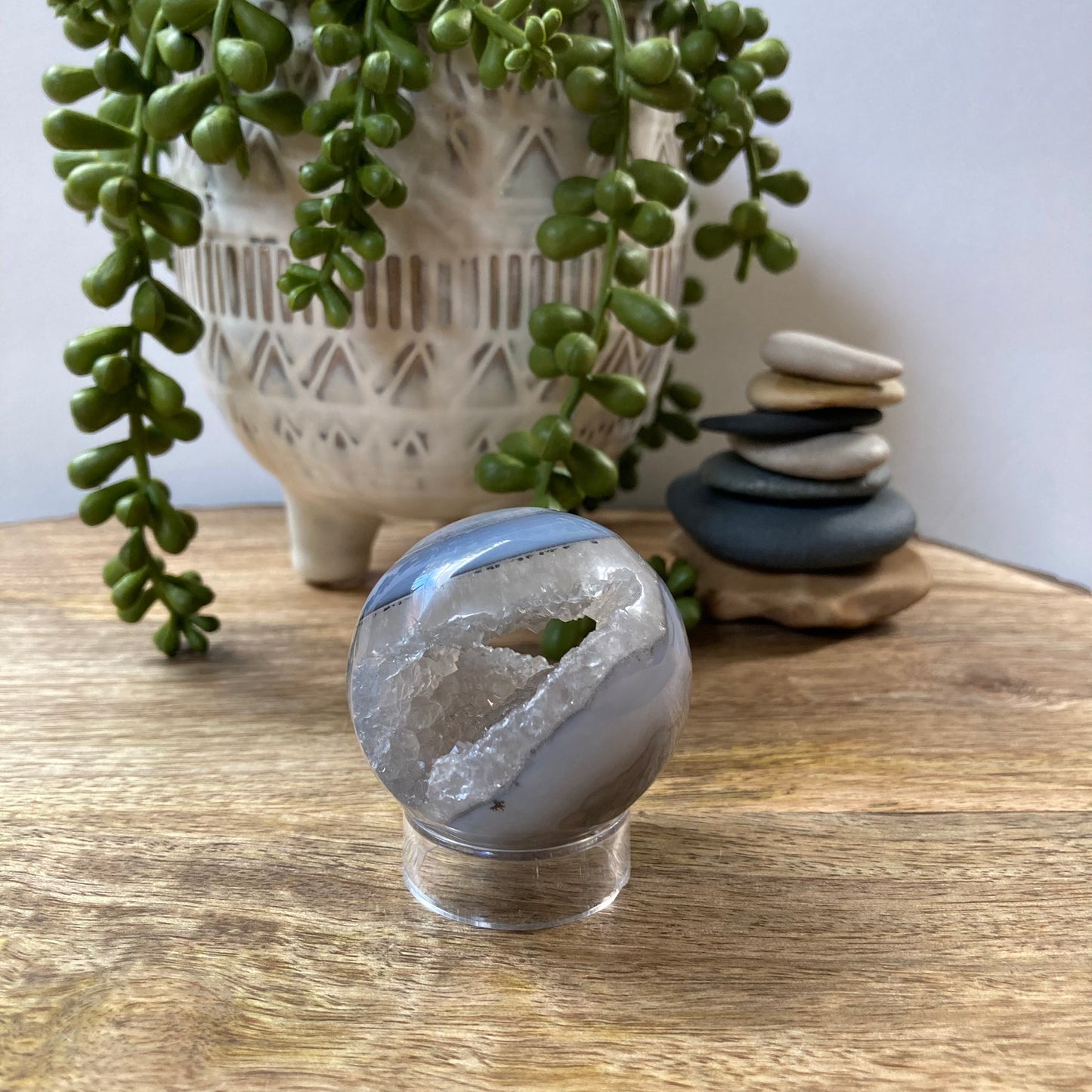 Druzy Agate Sphere