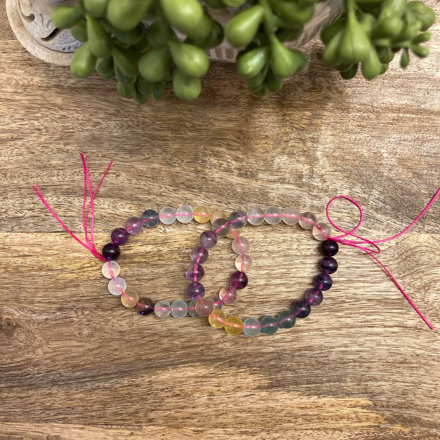 Rainbow Fluorite Bracelet