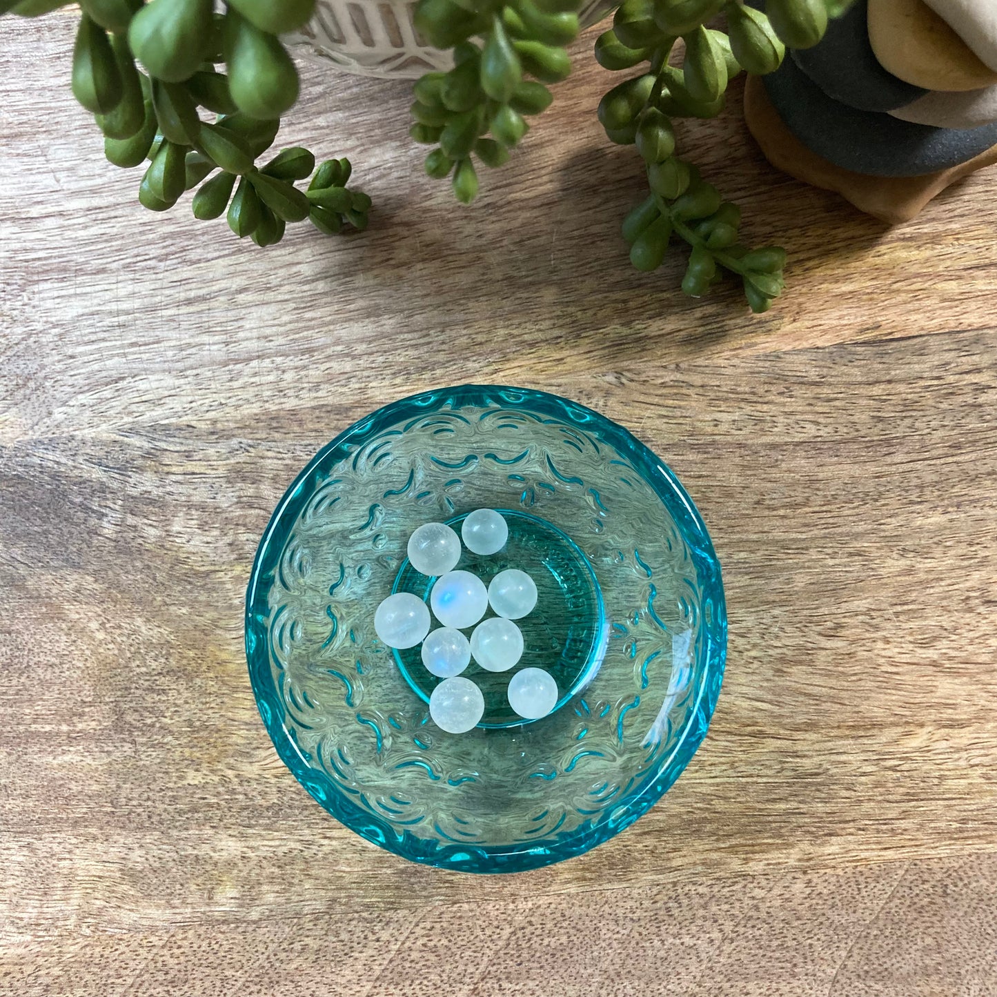 White Moonstone Mini Sphere