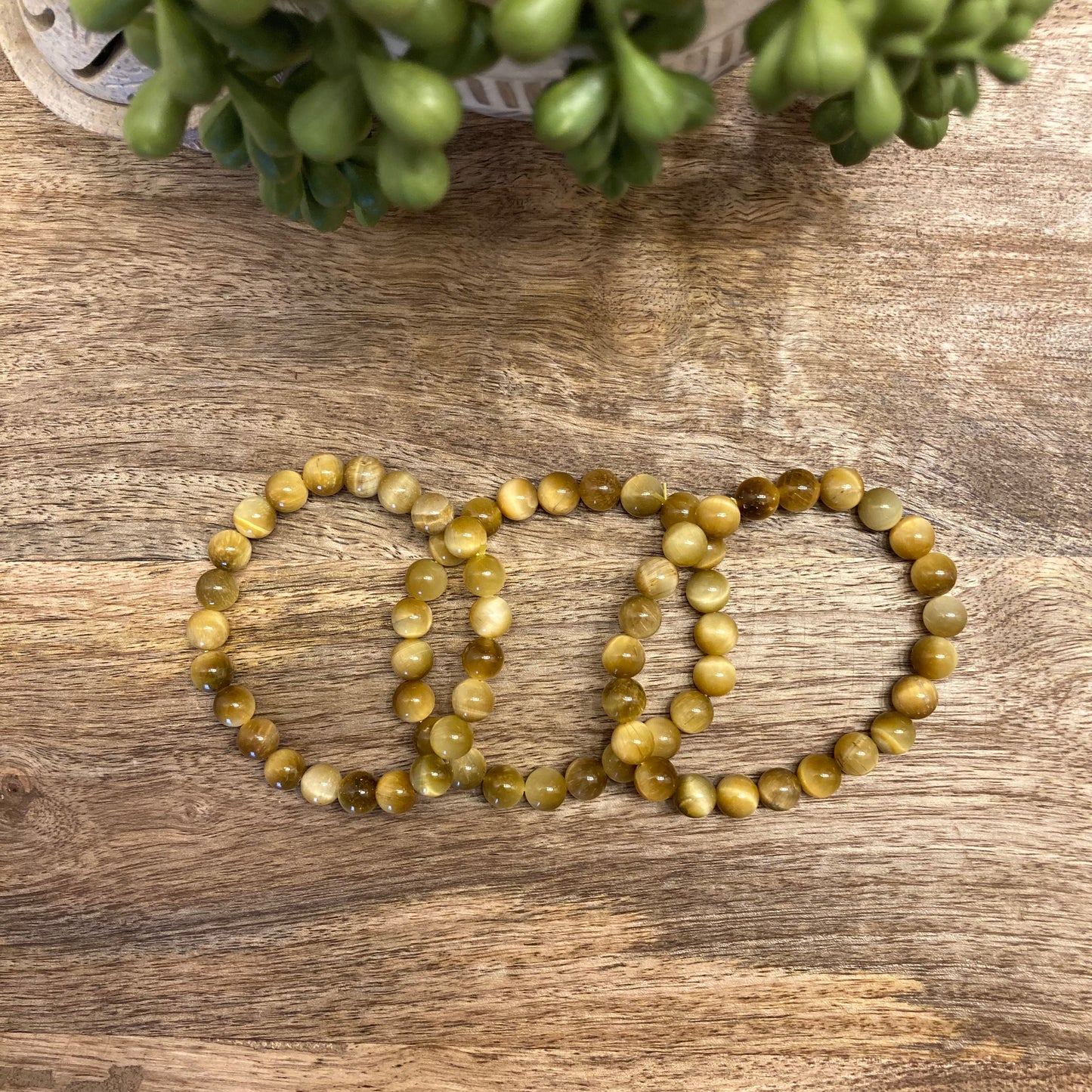 Gold Tiger Eye Bracelet