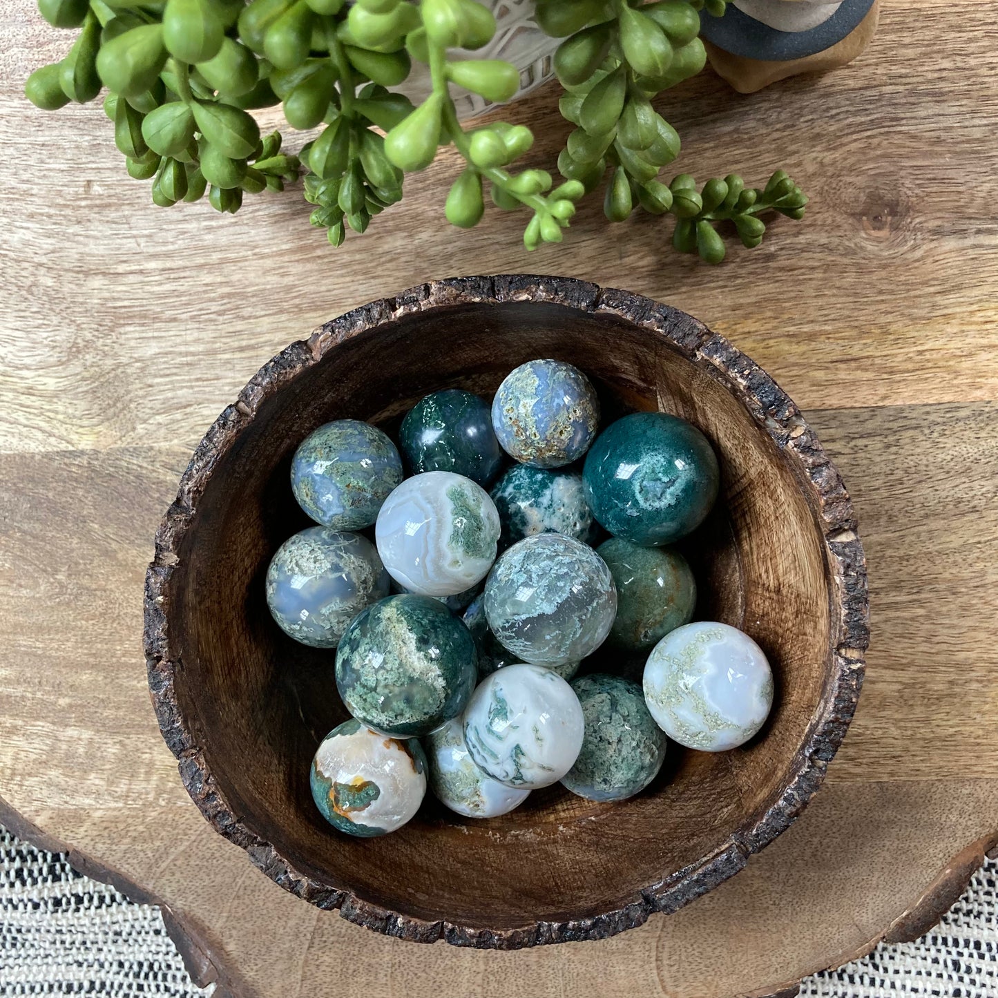 Moss Agate Sphere