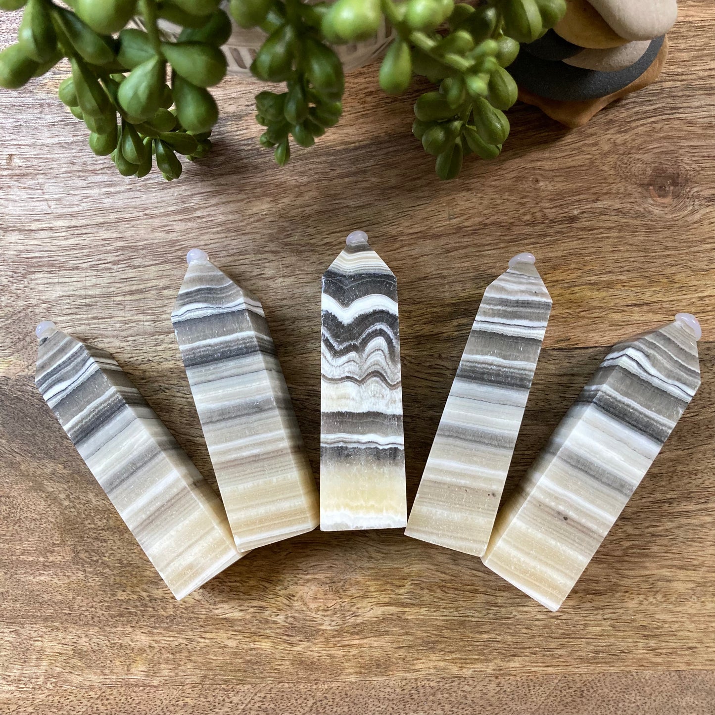 Zebra Calcite Tower
