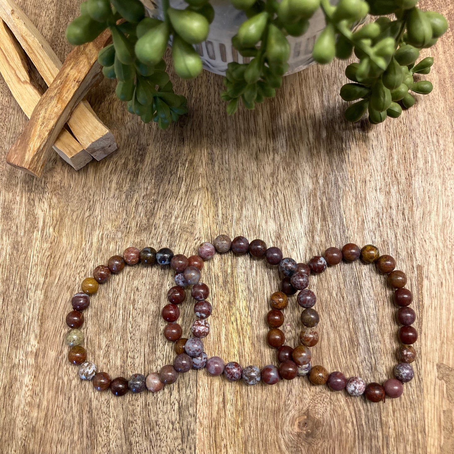 Red Ocean Jasper Bracelet
