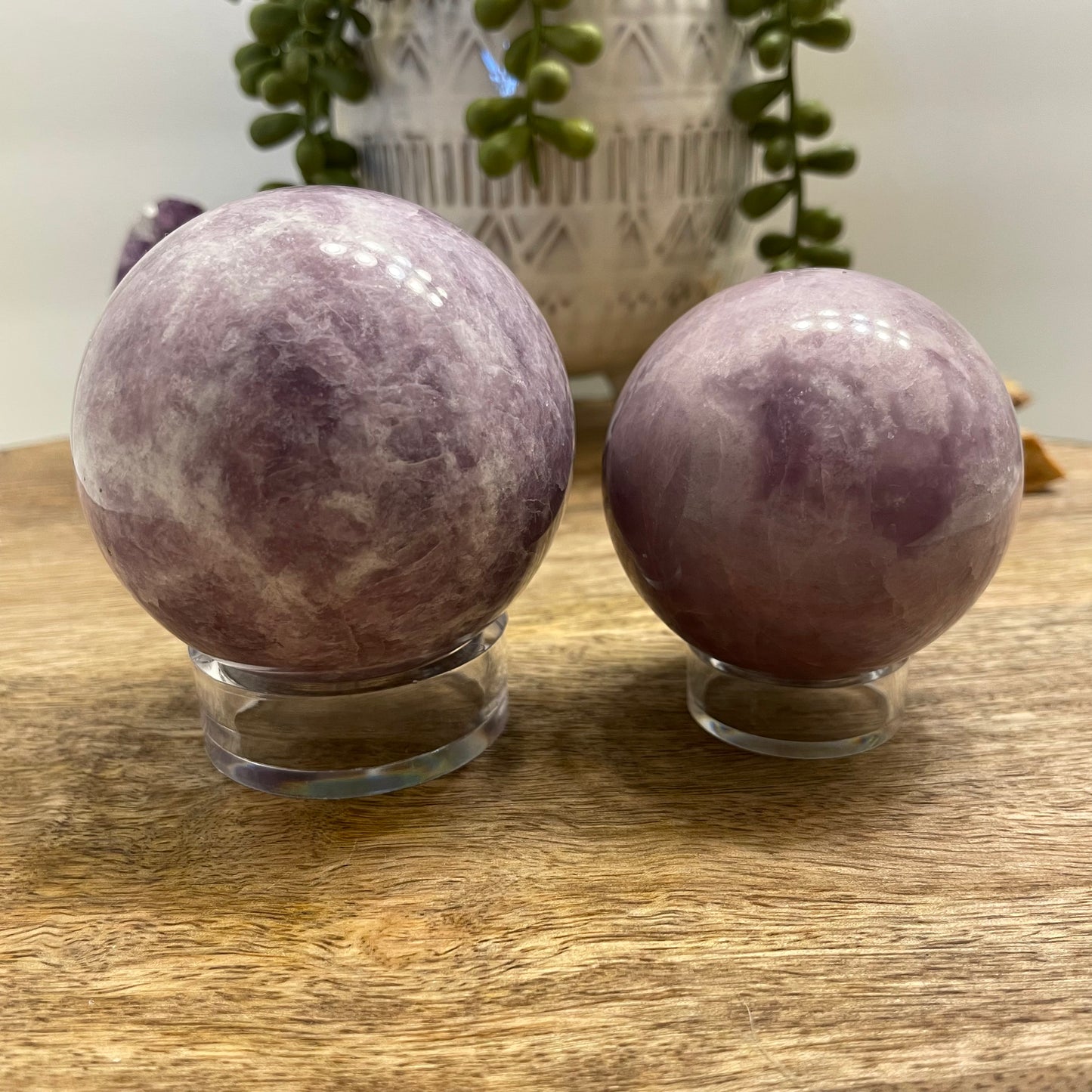 Purple Mica Sphere