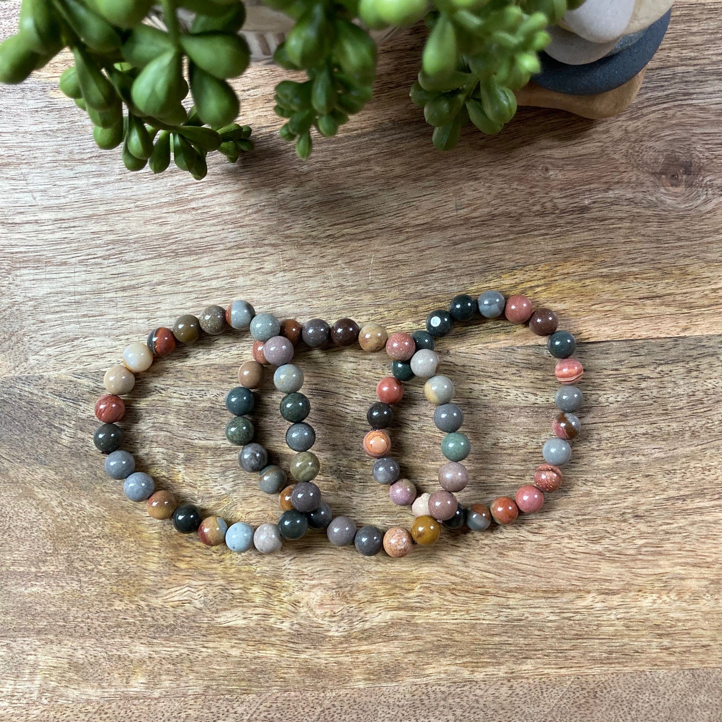 Polychrome Jasper Bracelet