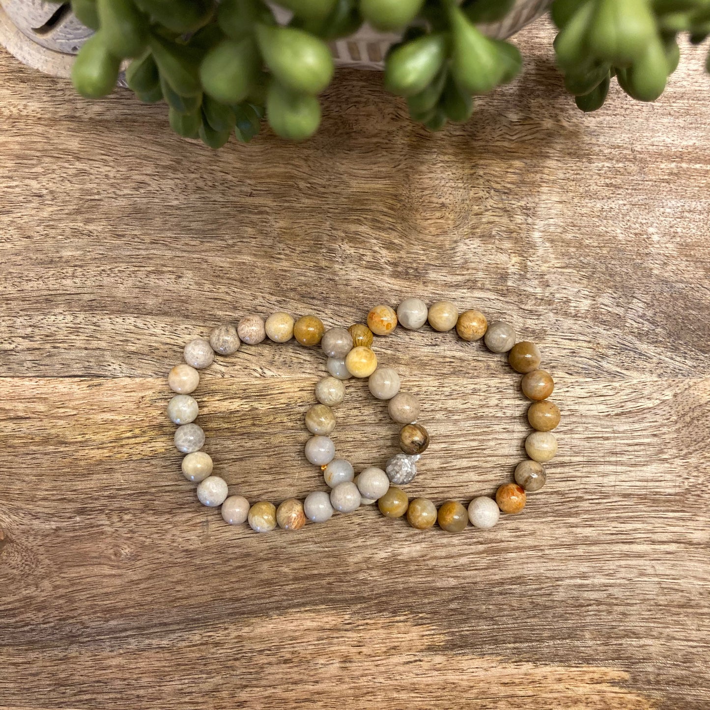 Coral Jade Bracelet