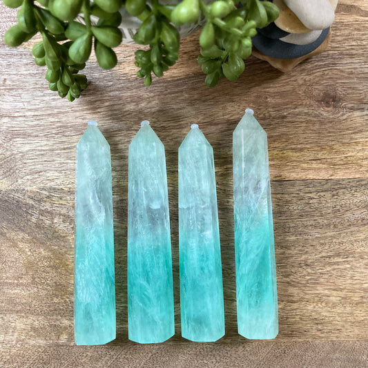Green Fluorite Tower
