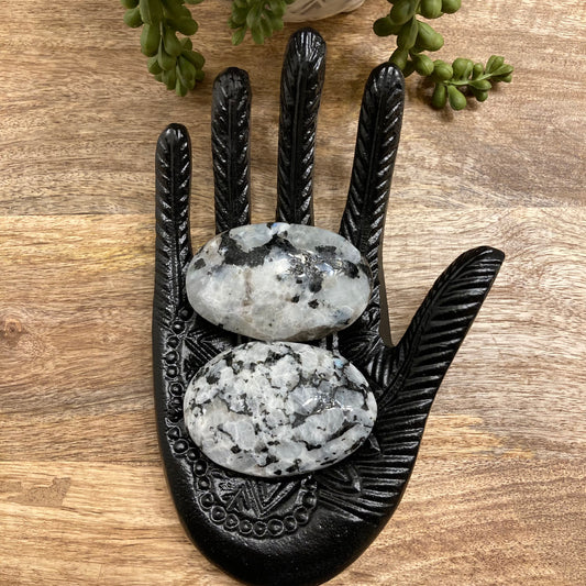 Moonstone Palm Stone