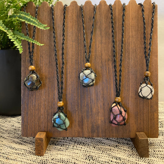Crystal Net Necklace