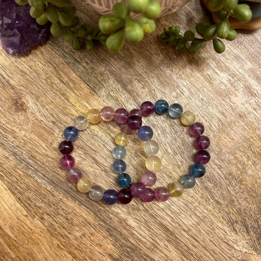 Rainbow Fluorite Bracelet