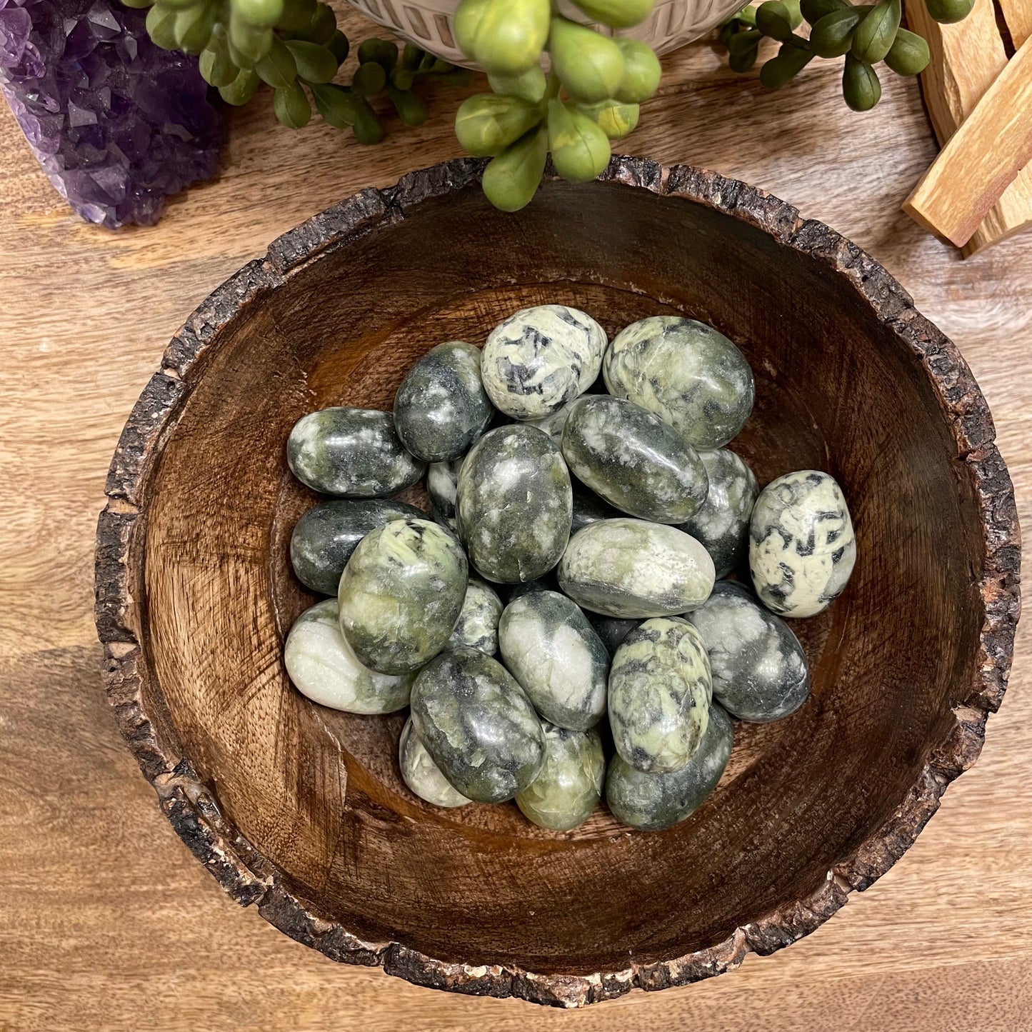 Green Jade Tumble