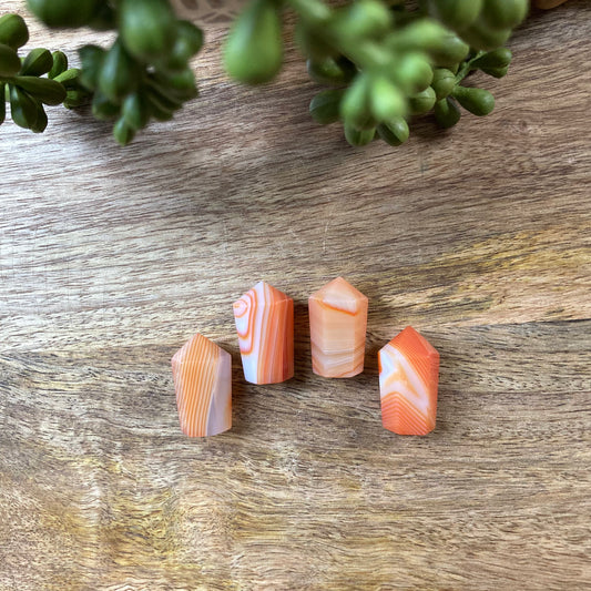 Carnelian Mini Cupcake Tower