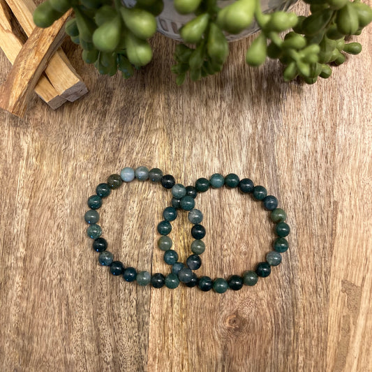 Moss Agate Bracelet