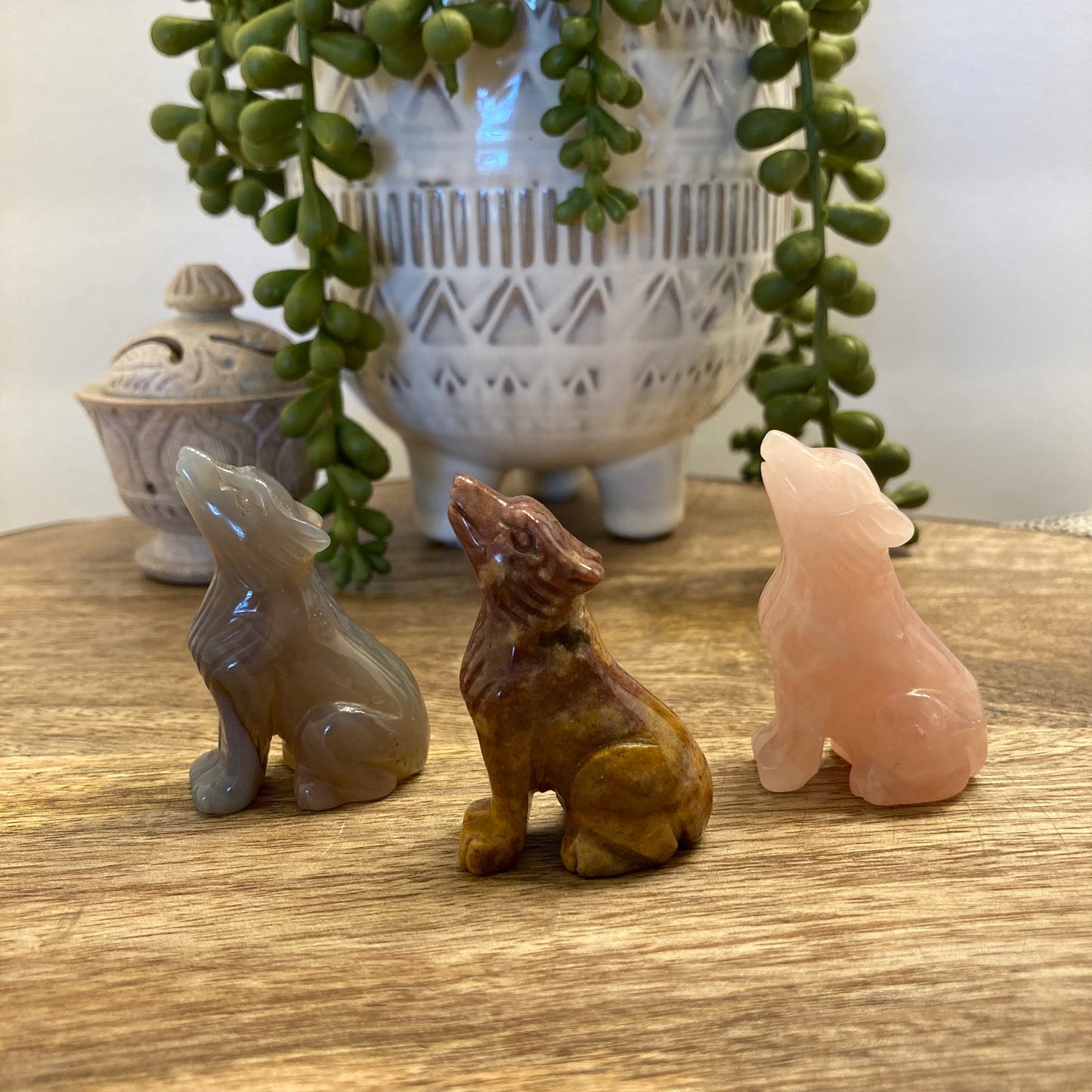 Wolf Carving