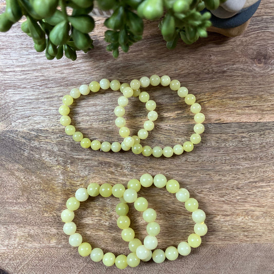Lemon Jade Bracelet