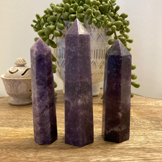 Lepidolite Tower