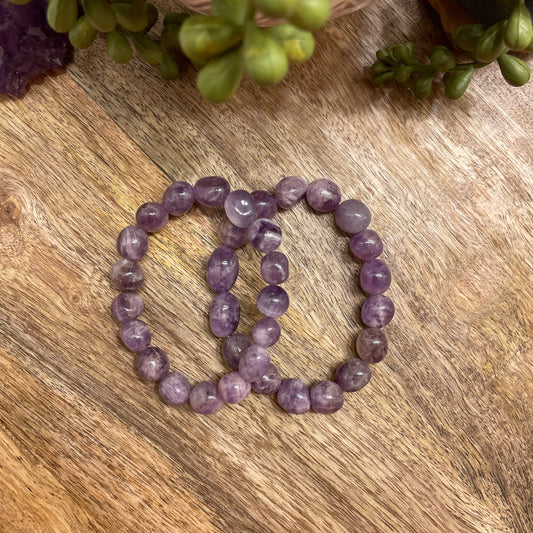 Amethyst Free Form Bracelet