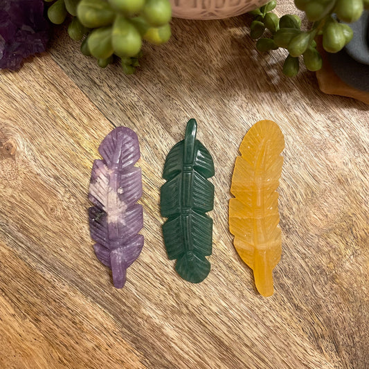 Feather Carving