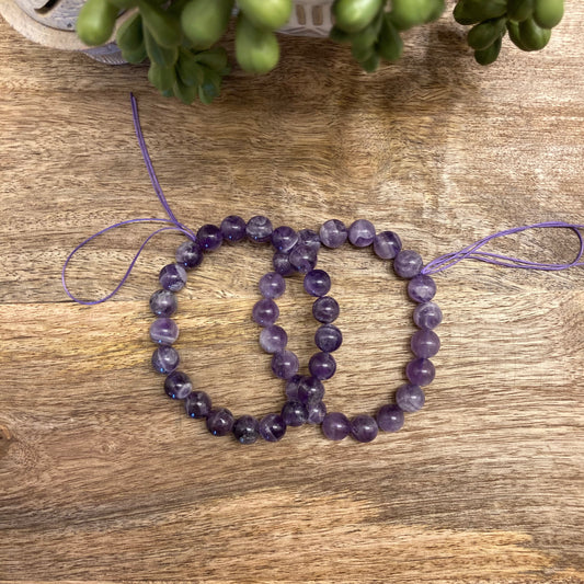 Dream (Chevron) Amethyst Bracelet