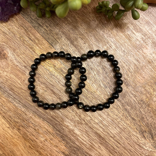 Golden Obsidian Bracelet