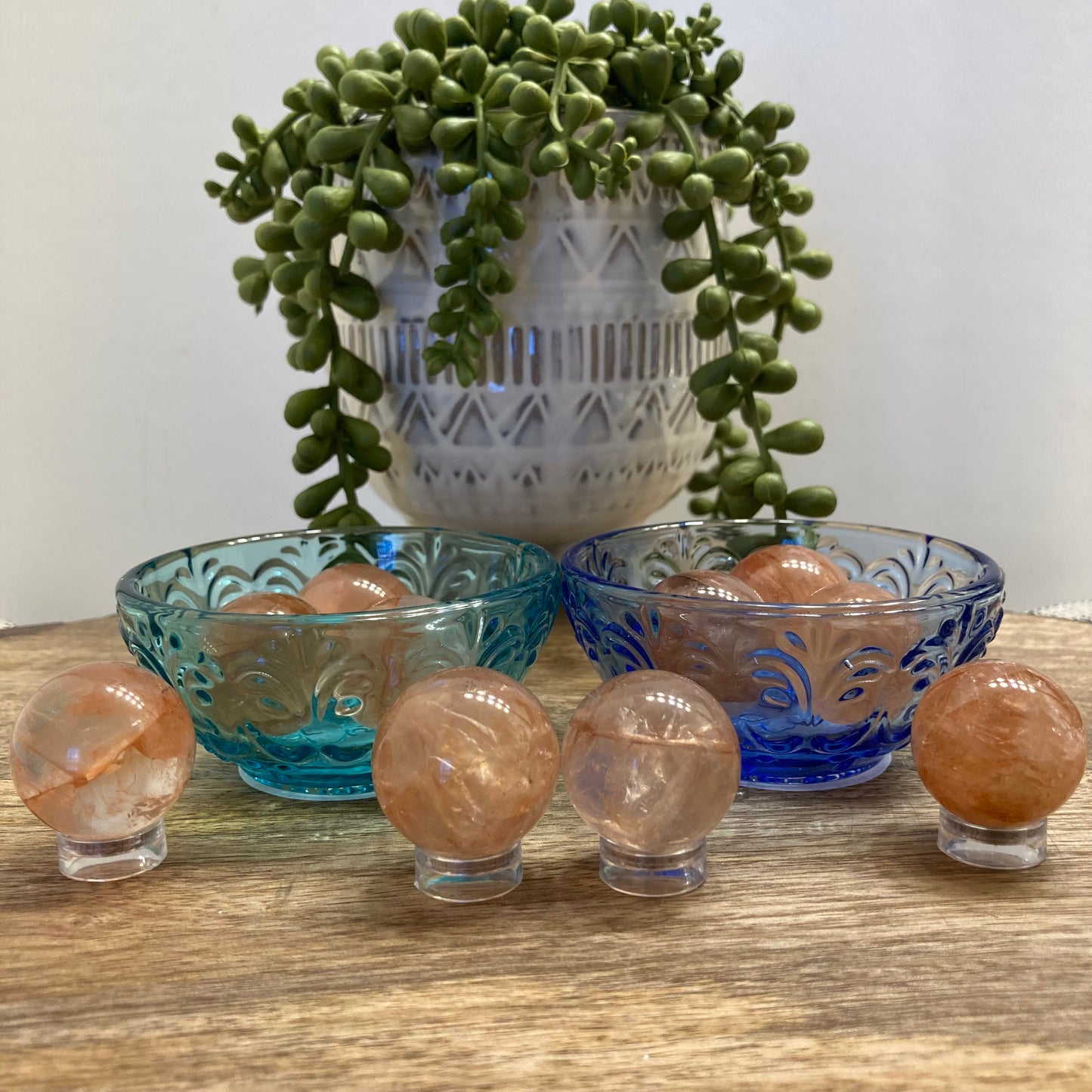 Fire Quartz Sphere