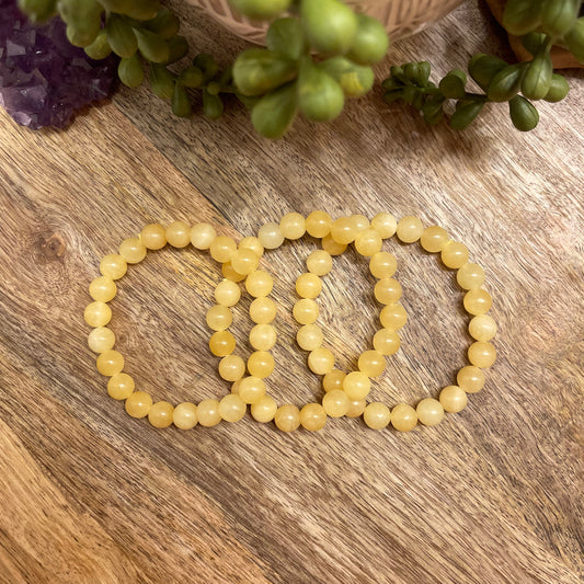 Yellow Jade Bracelet