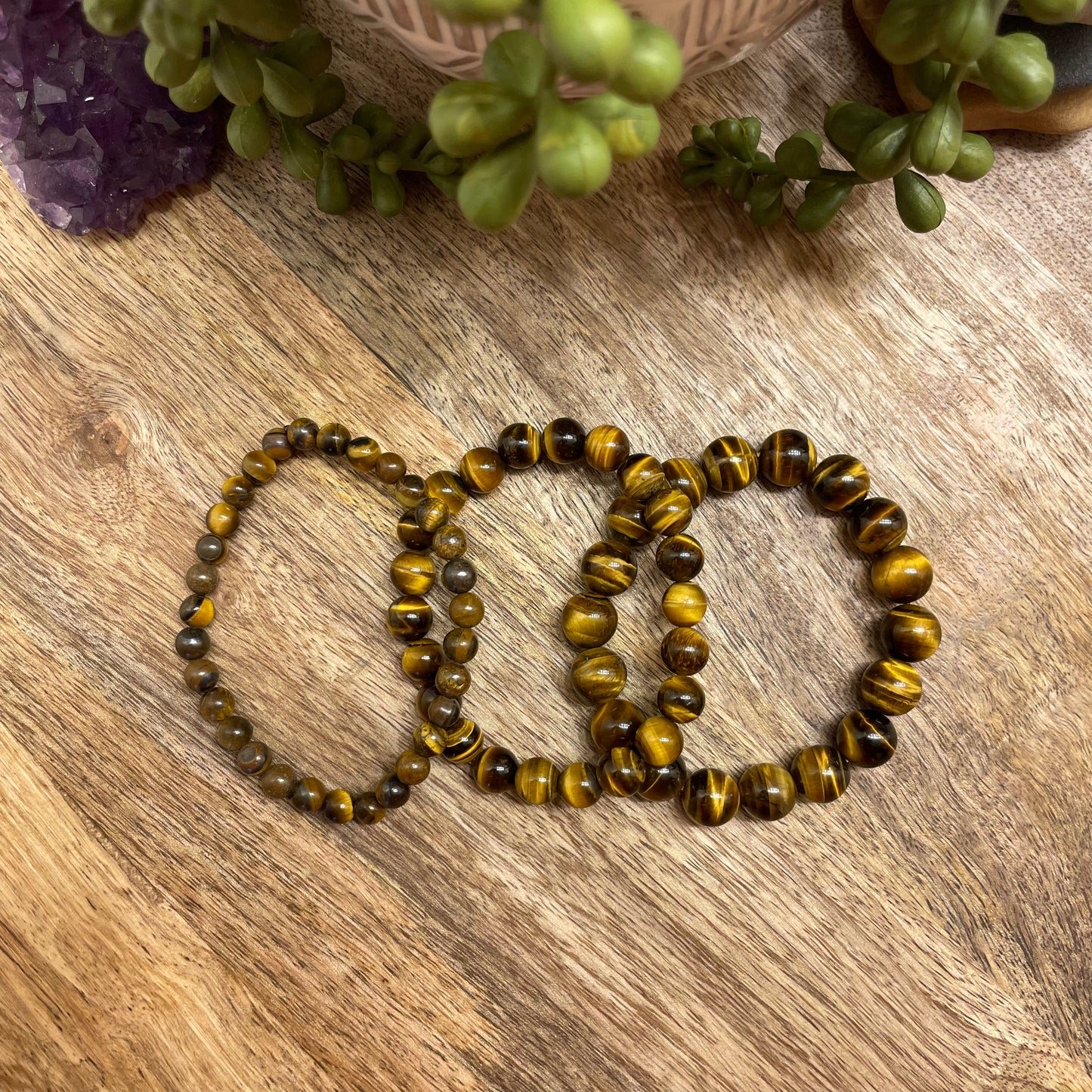 Yellow Tiger Eye Bracelet