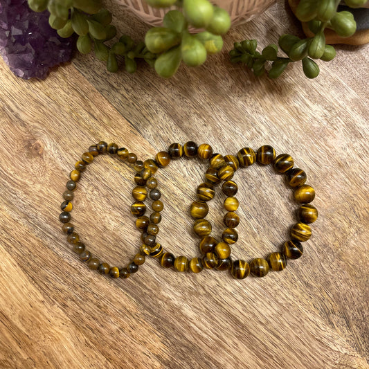 Yellow Tiger Eye Bracelet