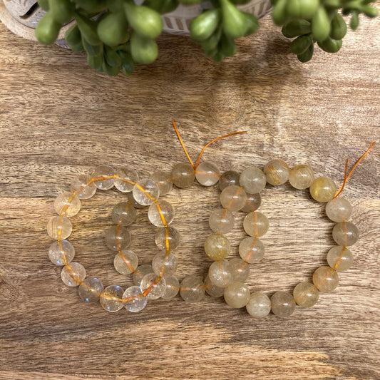 Golden Rutile Bracelet