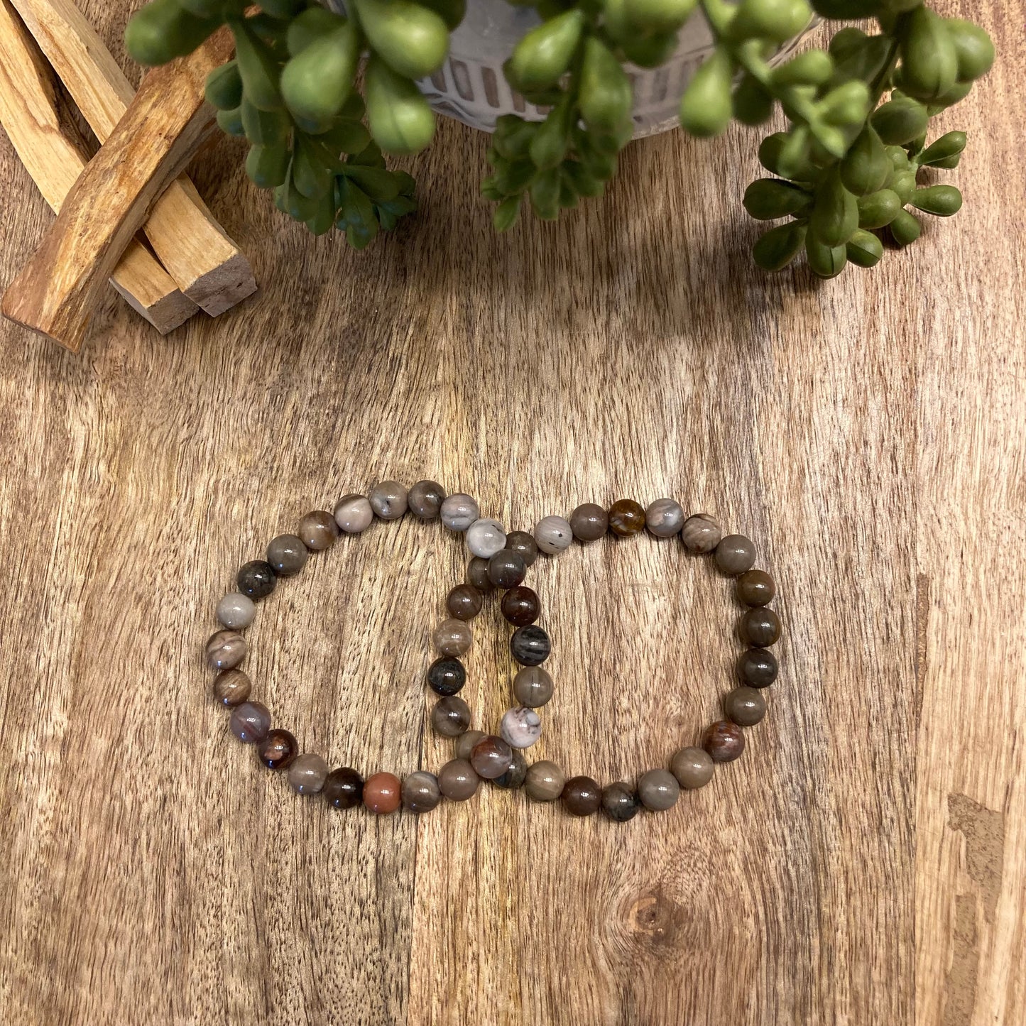 Petrified Wood Bracelet