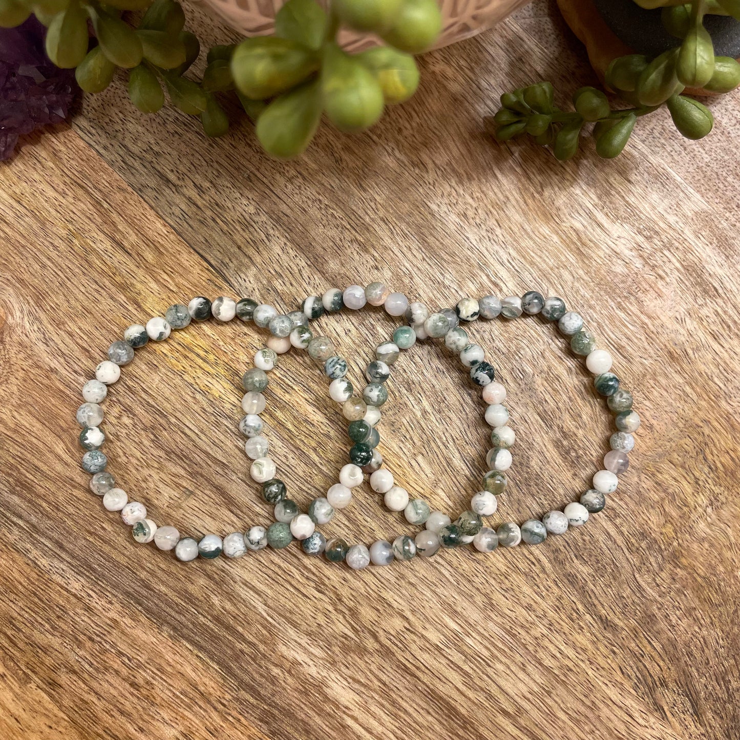 Moss Agate Bracelet
