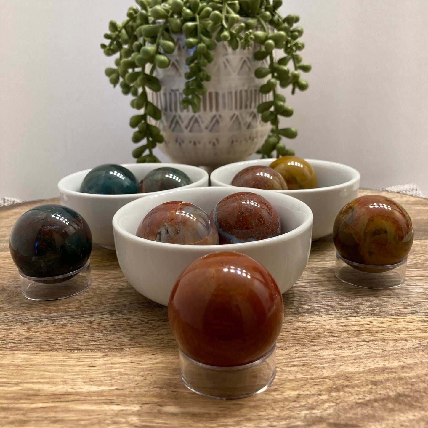 Ocean Jasper Sphere