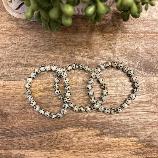Dalmatian Jasper Bracelet